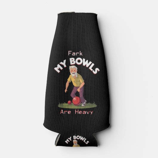 Rolling Struggles: Fark, mijn gazon kommen zijn zw Flesjeskoeler (Voorkant)