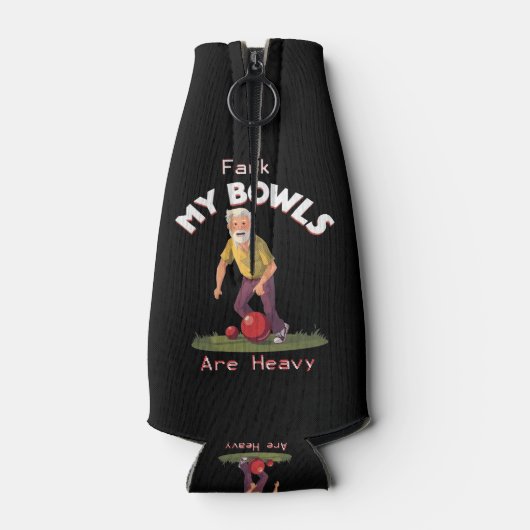 Rolling Struggles: Fark, mijn gazon kommen zijn zw Flesjeskoeler (Achterkant)