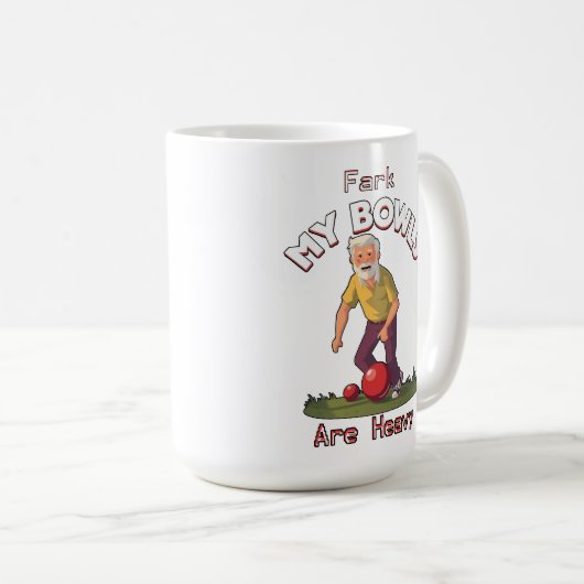 Rolling Struggles: Fark, mijn gazon kommen zijn zw Koffiemok (Voorkant rechts)