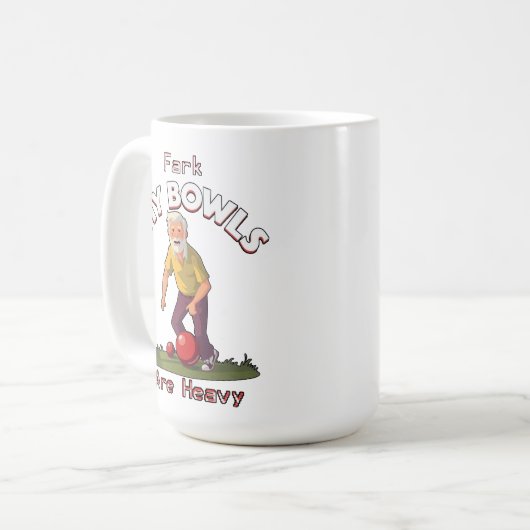 Rolling Struggles: Fark, mijn gazon kommen zijn zw Koffiemok (Voorkant links)