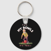 Rolling Struggles: Fark, mijn gazon kommen zijn zw Sleutelhanger (Achterkant)