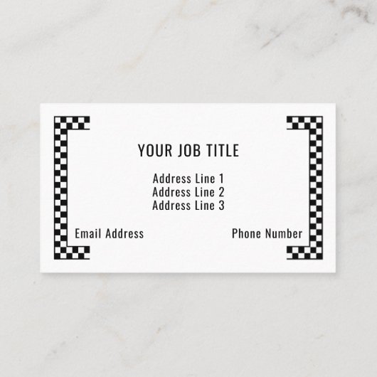 Rolling Through Life Bowling Business Card Visitekaartje (Achterkant)