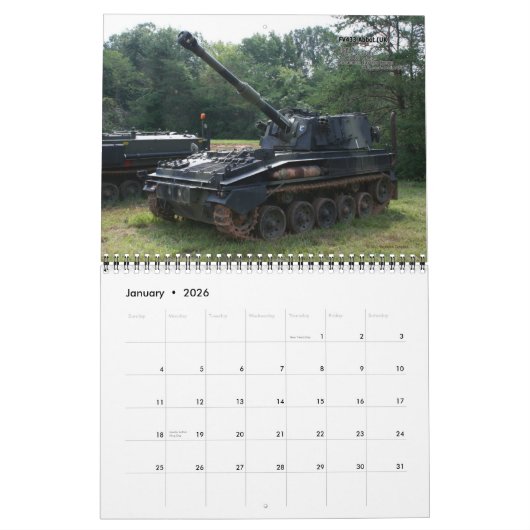 Rolling Thunder 2012 Kalender (Jan 2026)
