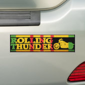 Rolling Thunder Silhouette VSR Ribbon Bumpersticker (Op auto)