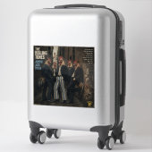 Rolling Tones: een Parodie Sticker (Koffer)