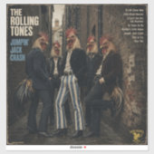 Rolling Tones: een Parodie Sticker (Vel)