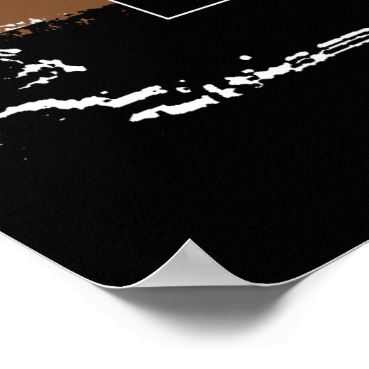 Rolling Until The Belt Turns Black Karate MMA Poster (Hoek)