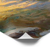 Rolling Vineyard in Toscane Perfect Poster (Hoek)