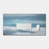 Rolling wolken majestueuze berg Triglav Bureaumat (Keyboard & Muis)