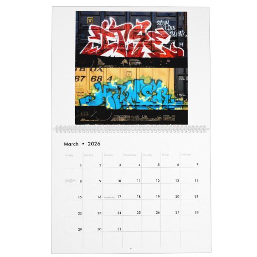 Rollinvas Kalender (Mar 2026)