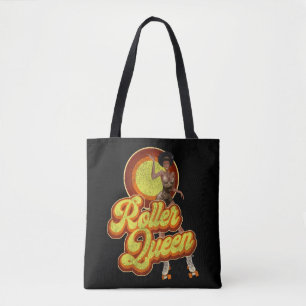 Rollkoningin 1970S Retro Afro Tote Bag