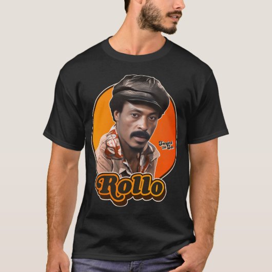 Rollo - Sanford and Son Retro jaren '70 sitcom T-shirt (Voorkant)