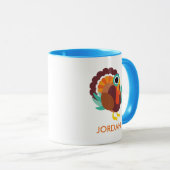 Rollo the Turkey Mok (Voorkant rechts)