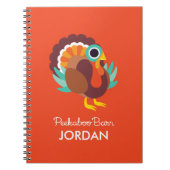 Rollo the Turkey Notitieboek (Voorkant)