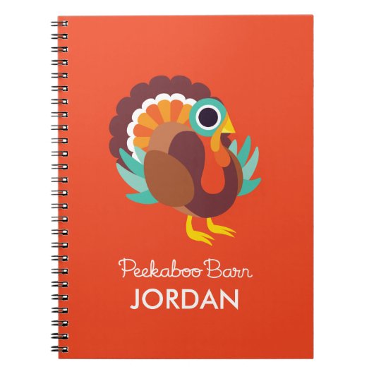 Rollo the Turkey Notitieboek (Voorkant)