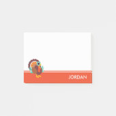 Rollo the Turkey Post-it® Notes (Voorkant)