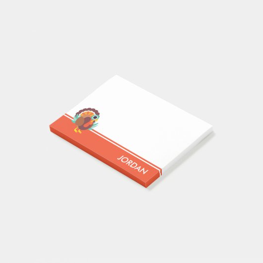 Rollo the Turkey Post-it® Notes (Schuin)