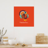Rollo the Turkey Poster (Keuken)