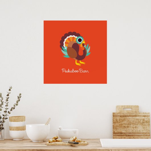 Rollo the Turkey Poster (Keuken)