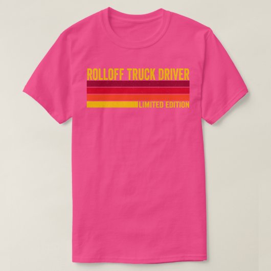 Rolloff Truck Driver T-shirt (Design voorkant)