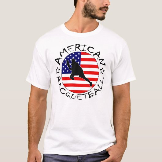ROLLOUT American Racquetball Team Tee Shirt (Voorkant)