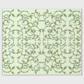 Rollover blad van olijfboom cadeaupapier (Vlak)