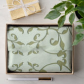 Rollover blad van olijfboom tissuepapier (Geschenk)
