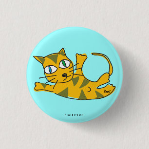 Rollover Cat Button