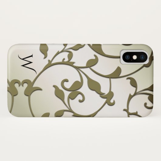 Rollover Olijfbladeren Persoonlijk Case-Mate iPhone Case (Achterkant (horizontaal))