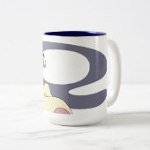 Rolls N' Folds (J.I.M. Kunstwerk) Mok (Voorkant rechts)