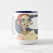 Rolls N' Folds (J.I.M. Kunstwerk) Mok (Voorkant links)