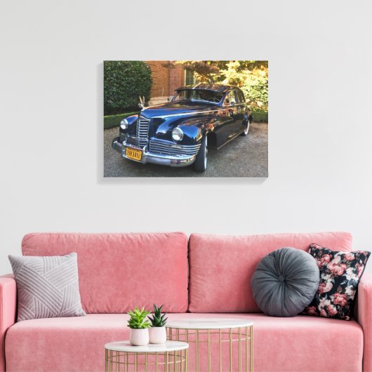 Rolls Royce klassieke auto Canvas Afdruk (Insitu (Woonkamer))