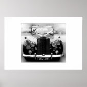 Rolls Royce Wedding Car Poster (Voorkant)