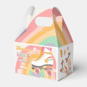 Rollschaatsen Schaats met rolletjes Bedankdoosjes (Achterkant)