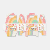 Rollschaatsen Schaats met rolletjes Bedankdoosjes (Uitgevouwen)