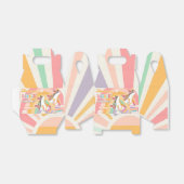 Rollschaatsen Schaats met rolletjes Bedankdoosjes (Uitgevouwen)