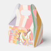 Rollschaatsen Schaats met rolletjes Bedankdoosjes (Voorkant Zijde)