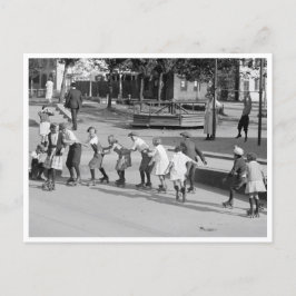 Rollschaatslijn Briefkaart