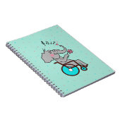 Rollstuhlfahrer Elefant verlie bt Notitieboek (Rechterzijde)