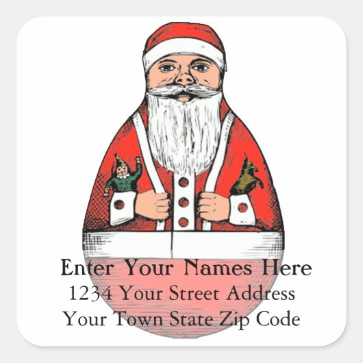 Rolly Poley Adres Label (Voorkant)