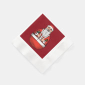 Rolly Polly Santa Speelgoed Red Paper Napkin Servetten (Hoek)