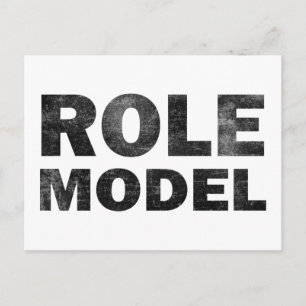 Rolmodel Briefkaart