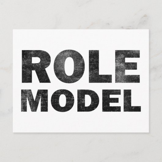 Rolmodel Briefkaart (Voorkant)