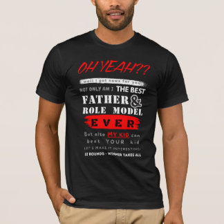 Rolmodel Dark Humor Vaderdag T-shirt