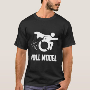 Rolmodel Gehandicapte persoon Rolstoel T-shirt