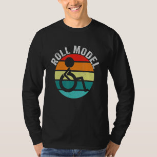 Rolmodel Gehandicaptenbewustzijn Pwd Rolstoel Mod T-shirt