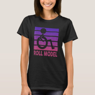 Rolmodel Gehandicaptenbewustzijn Pwd Rolstoel Mod T-shirt