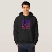 Rolmodel Gehandicaptendag Pwd Rolstoel Mod Hoodie (Voorkant volledig)
