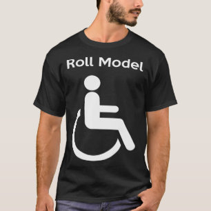 Rolmodel Handicap uitgeschakeld T-shirt