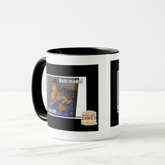 Rolmodel, ik heb er één mok (Voorkant links)